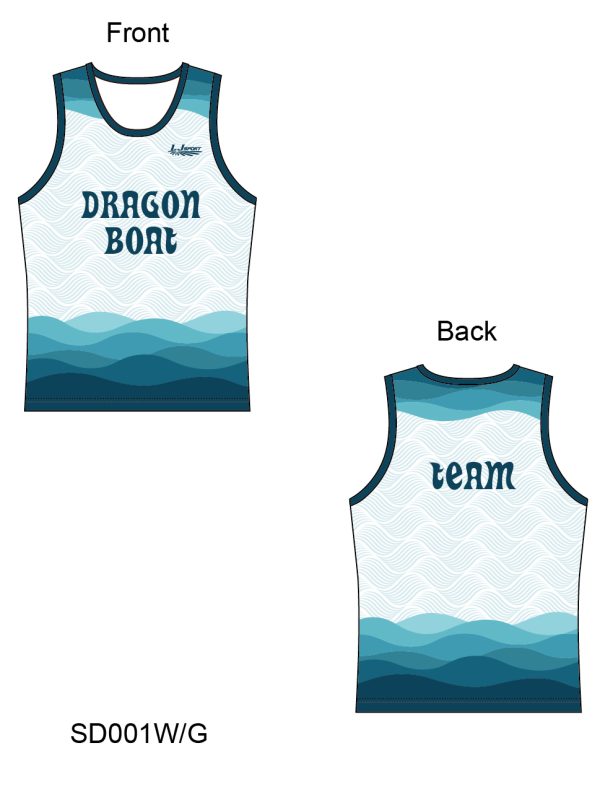 Dragon Boat Vest; Dragon Boat Singlet 龍舟背心