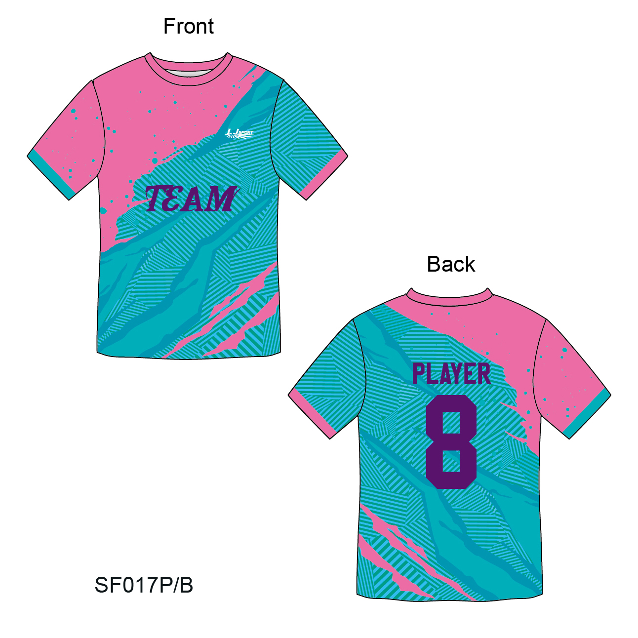 SF-001 #football jersey #sublimation football jersey #sublimation handball jersey #足球球衣 #手球球衣 #排球球衣